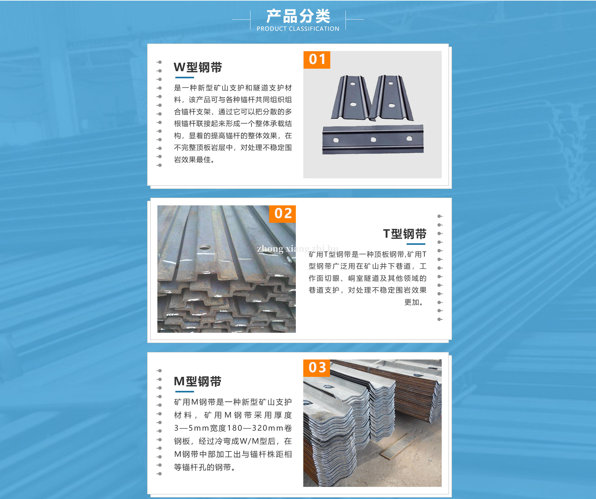 礦用鋼帶